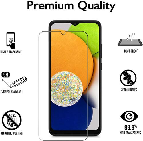 Coque Samsung A04s Antichoc Avec Verre Trempé