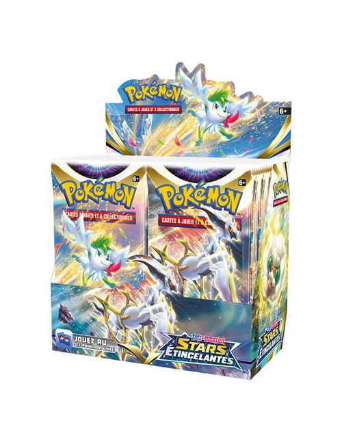 Acheter Pokémon Display Stars Etincelantes EB09 État correct - 578,79 € Pokémon Display Stars Etincelantes EB09 État correct - N/A reconditionné disponible sur Fnac