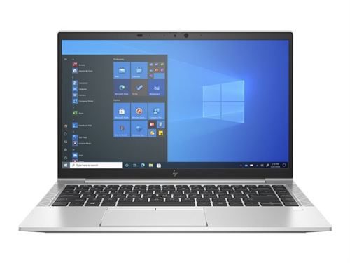 HP Elitebook 845 G8 Notebook - Amd Ryzen 5 Pro 5650U / 2.3 Ghz - Amd Pro - Win 10 Pro 64 Bits - Radeon Graphics - 8 Go Ram - 256 Go SSD Nvme - 14" Ips HP Sureview 1920 X 1080 (Full Hd) - Wi-Fi 6 - Clavier : Français