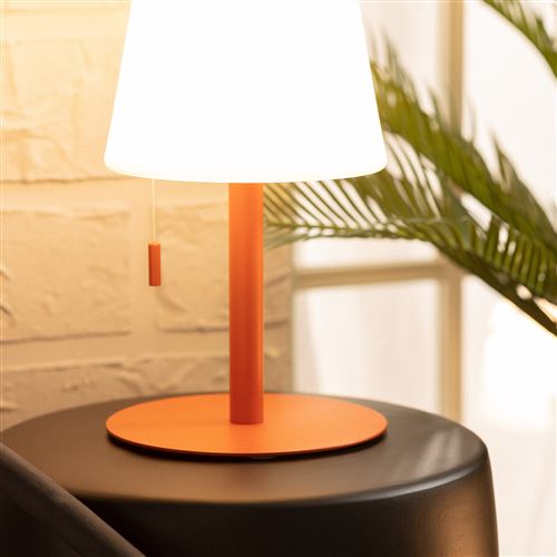 TechBrey Lampe à Poser LED Portative Aluminium Extérieure 2.6W Epinay avec Batterie  Rechargeable Terracotta - Achat & prix