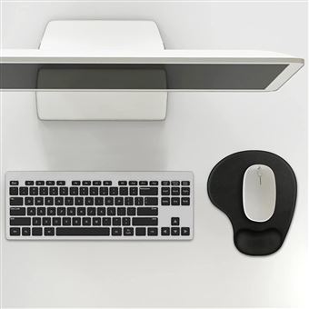 Tapis de souris ergonomique en silicone pour ordinateur de bureau