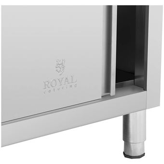 Table de travail avec tiroirs - 150 x 60 cm - Royal Catering