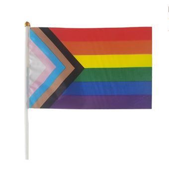 Drapeau arc-en-couleur transsexuel Drapeau Drapeaux Fierté LGBT