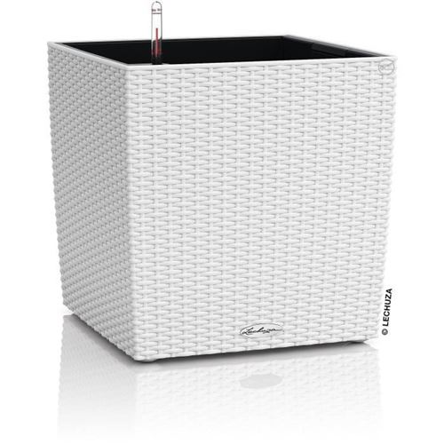 Blumentopf "Lechuza Cube Cottage 50 Weiss"