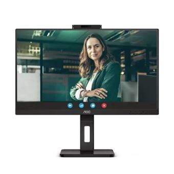 AOC Pro-line 24P3QW - P3 Series - écran LED - 24" (23.8" visualisable) - 1920 x 1080 Full HD (1080p) @ 75 Hz - IPS - 300 cd/m² - 1000:1 - 4 ms - 2xHDMI, DisplayPort - haut-parleurs - noir