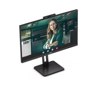 AOC Pro-line 24P3QW - P3 Series - écran LED - 24" (23.8" visualisable) - 1920 x 1080 Full HD (1080p) @ 75 Hz - IPS - 300 cd/m² - 1000:1 - 4 ms - 2xHDMI, DisplayPort - haut-parleurs - noir