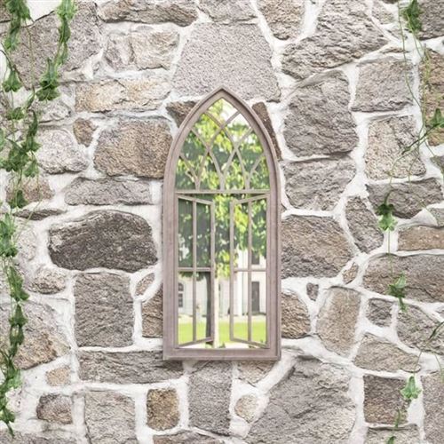 Vidaxl Miroir De Jardin Sable 70X30 Cm - Image 3