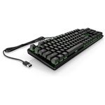 HP Pavilion Gaming 500 - Clavier - rétro-éclairé - commutateur : interrupteur rouge - pour OMEN 25L by HP; HP 15, 17, 24; Pavilion 15, 24, 27; Pavilion Gaming TG01; Slim S01