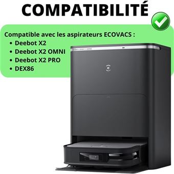 INF Kit D'accessoires De Remplacement Pour Ecovacs Deebot N30 PRO OMNI