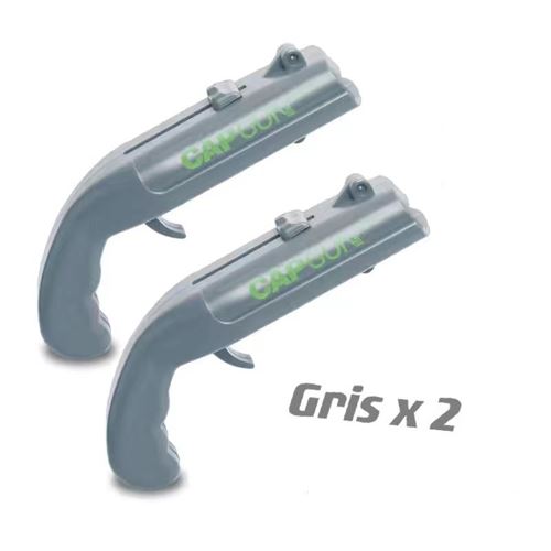 Tire Bouchon Cap lanceur Shooter Gris