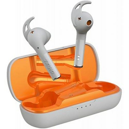 Ecouteurs Sport Sans-fil IPX5 Autonomie 30 heures True Sport gris