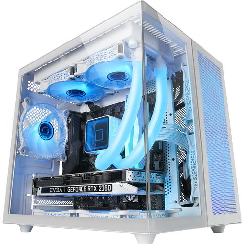 Mars Gaming MC-NOVAM, Caja Compacta Custom MicroATX, Doble Ventana Cristal Templado Continuo, Estructura Modular Doble Cámara, Rejilla Frontal, Soporte Refrigeración Líquida, Conector USB-C, Caja PC