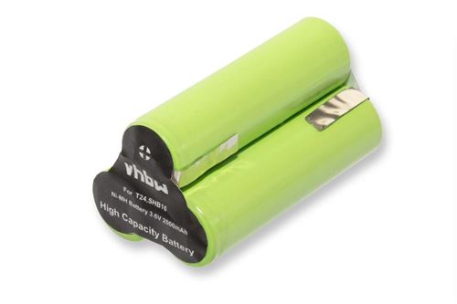 vhbw Ni-MH Batterie 2000mAh (3.6V) pour fer à friser Babyliss T24, T24B, T24C comme SHB16.