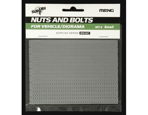 Nuts And Bolts Set B (small) - 1:35e - Meng-model