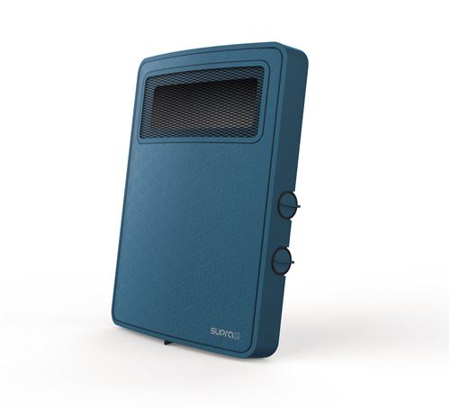 Chauffage soufflant 2000w bleu Supra etno graphik bleu capri
