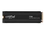 Crucial T700 - SSD - chiffré - 4 To - interne - M.2 - PCI Express 5.0 (NVMe) - TCG Opal Encryption 2.01