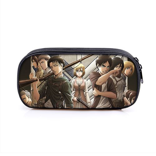 Trousse - Attack on Titan -Un compartiment- Multicolore (21.5x10x5.5cm) #18
