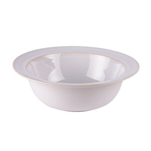 Non Communiqué Blanc Saladier 31 Cm Rondo - Table Passion - Grès