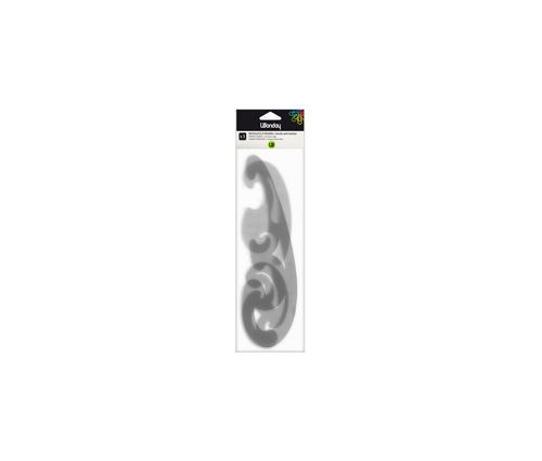 Wonday Pistolet à dessin, 3 pièces, transparent gris fumé