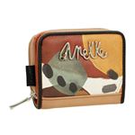Porte-monnaie Simple Anekke Memories – Beige, Polyester, Format Compact 12x9x3 Cm – Pratique Et Léger