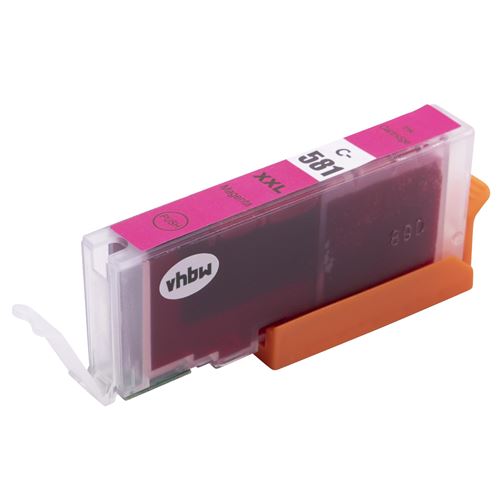 vhbw Cartouche d'encre MAGENTA, 12ml pour Canon Pixma TS8350, TS6350, TS705, TS9550, TR8550, TR7550