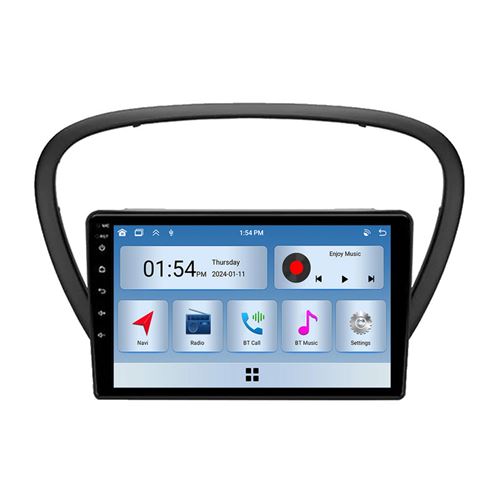 Autoradio RoverOne® Bluetooth CarPlay 2 Din 6Go RAM 128Go ROM pour Peugeot 607 2004-2010
