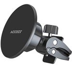Support de téléphone pour voiture Accezz MagSafe Grille de ventilation Noir