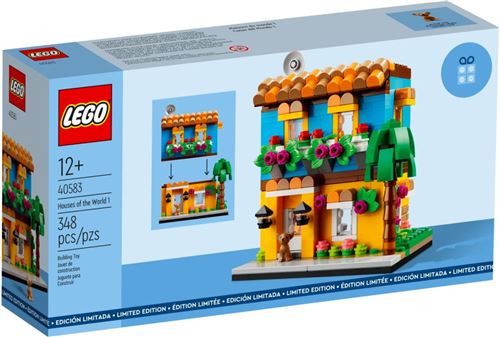 LEGO® 40583 Les maisons du monde 1