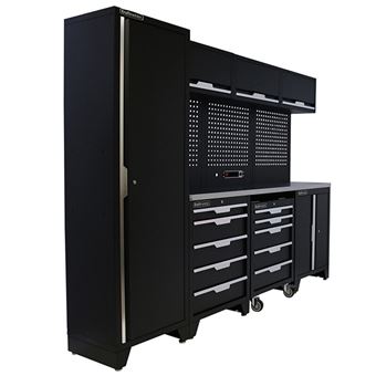 Mobilier Atelier Maryland Contreplaqué Bleu - Kraftmeister - Neuf, 218 Kg, Modulable