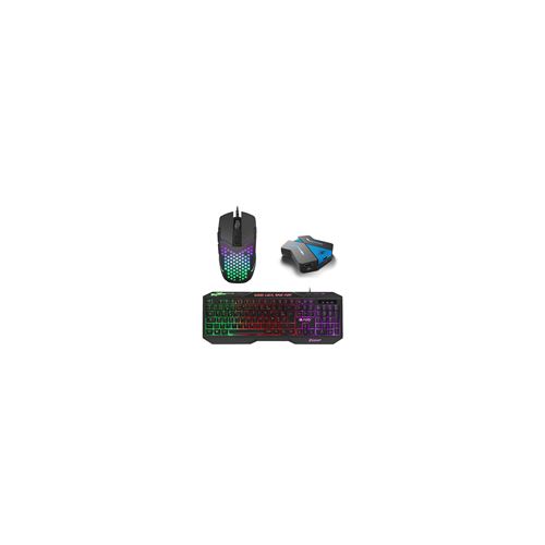 Starter Pack Gamer Fury 3 en 1 Clavier Souris Convertisseur Switch XB1 PS4