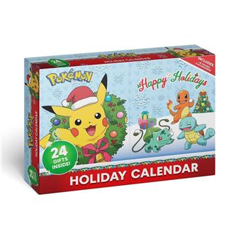 Calendrier De L'avent 2023 Noël 24 Figurine Pokémon Pikachu Cadeau