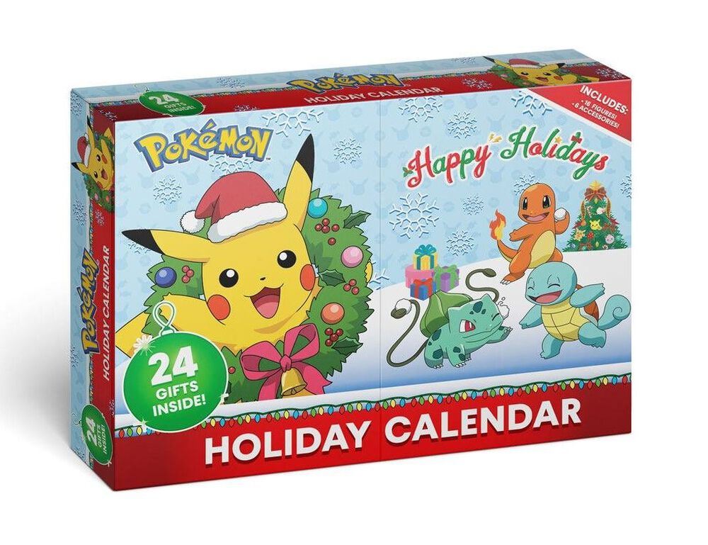 Calendrier de l'Avent Pokémon - Merry Christmas Pikachu • La