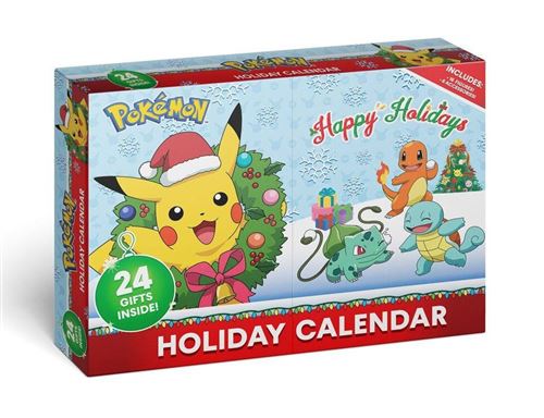Pokemon Noël 2022 Calendrier de l'Avent Figurine Boîte Jouets 