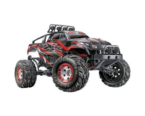 Monstertruck électrique Amewi X-King Pro brushless 2,4 GHz 4 roues motrices (4WD) prêt à fonctionner (RtR) 1:12