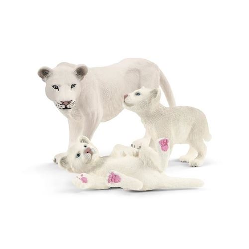 Lionne avec bébés - 42505