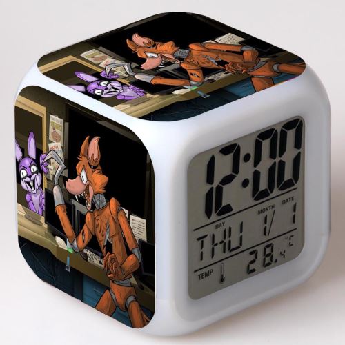 Réveil enfant LED Multifonctionnel Coloré - Five Nights at Freddy's #62