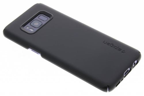 Spigen Thin Fit Series - Achterzijde behuizing voor mobiele telefoon - polycarbonaat - zwart - voor Samsung Galaxy S8