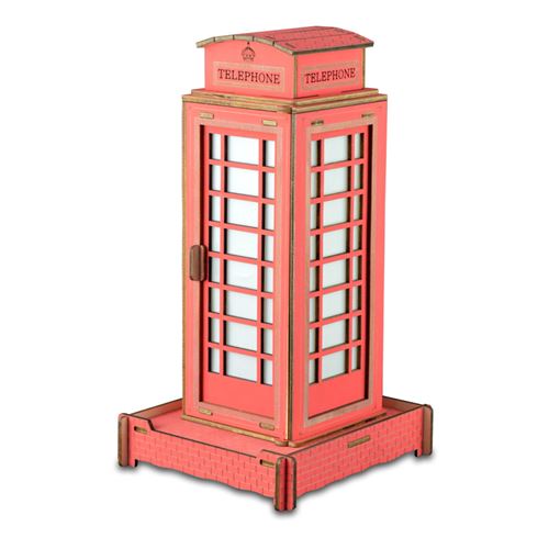 Puzzle 3D 38 pièces - Cabine téléphonique britannique