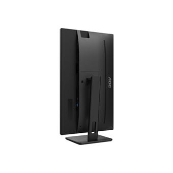 AOC 27P2Q - Écran LED - 27" - 1920 x 1080 Full HD (1080p) @ 75 Hz - IPS - 250 cd/m² - 1000:1 - 4 ms - HDMI, DVI, DisplayPort, VGA - haut-parleurs - noir