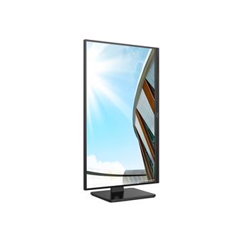 AOC 27P2Q - Écran LED - 27" - 1920 x 1080 Full HD (1080p) @ 75 Hz - IPS - 250 cd/m² - 1000:1 - 4 ms - HDMI, DVI, DisplayPort, VGA - haut-parleurs - noir