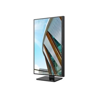 AOC 27P2Q - Écran LED - 27" - 1920 x 1080 Full HD (1080p) @ 75 Hz - IPS - 250 cd/m² - 1000:1 - 4 ms - HDMI, DVI, DisplayPort, VGA - haut-parleurs - noir
