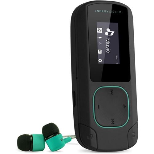 Energy MP3 Clip Bluetooth - Lecteur numérique - 8 Go - menthe