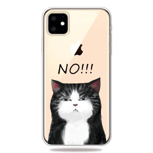 Coque en TPU impression de motifs clair chat pour votre Apple iPhone XR 6.1 pouces (2019)