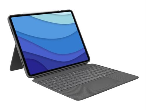 Logitech Combo Touch Clavier Et Etui Avec Trackpad Qwerty R.-U. Oxford Peripherique D'entree Gris de Inmac Wstore - Image 3