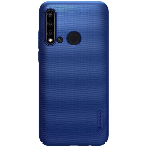 Coque en TPU bouclier super givré rigide bleu pour votre Huawei Nova 5i/P20 lite (2019)