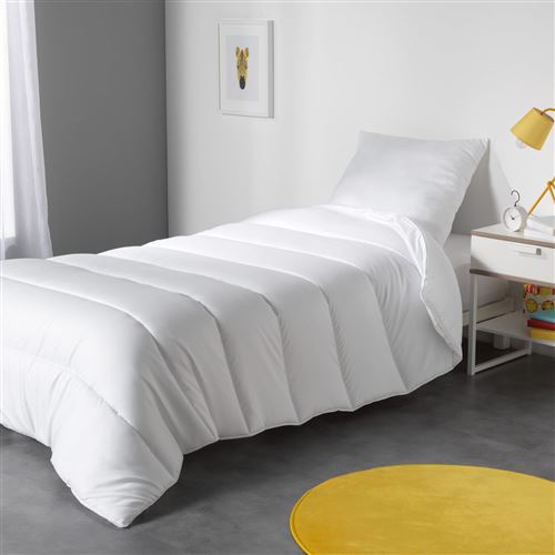 Couette blanche 140 x 200 1 personne
