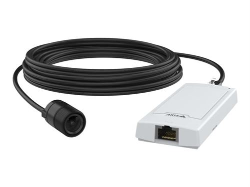 AXIS P12 Series P1245 Mk II - Caméra de surveillance réseau - intérieur - couleur - 1920 x 1080 - 1080p - montage M12 - iris fixe - Focale fixe - audio - LAN 10/100 - H.264B, H.264M, H.264H, H.265, MJPEG, MPEG-4 Part 10, AVC, MPEG-H Part 2, HEVC - PoE