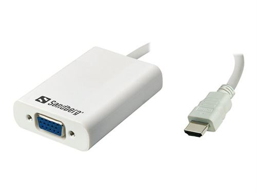 HDMI to VGA+Audio Converter - Convertisseur vid&eacute;o - HDMI - VGA