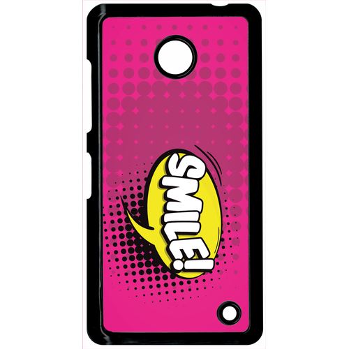 Coque Nokia Lumia 630 Smile Fond Rose