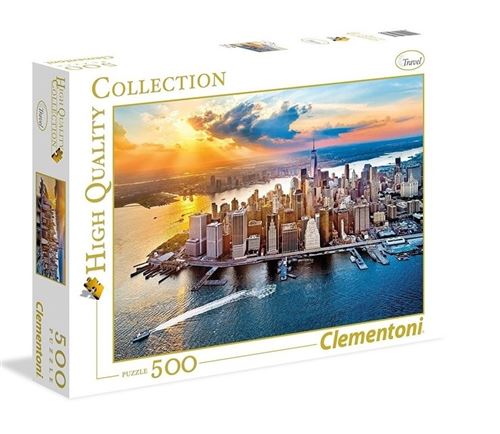 Clementoni Multicolore Puzzle New York 500 Pièces - Image 1